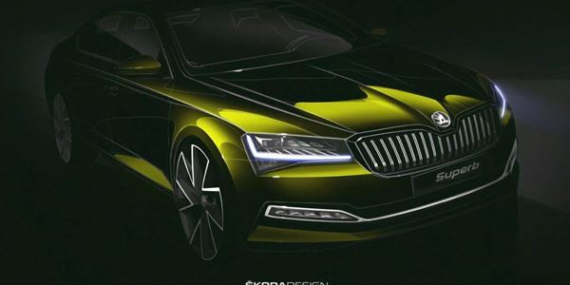 2019 Skoda Superb, LED Matrix farlara sahip birinci Skoda modeli olacak