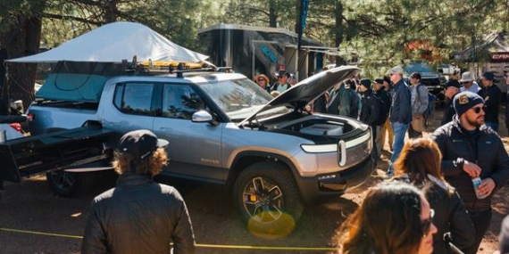 Kampçılara özel elektrikli pickup: Rivian R1T Camper