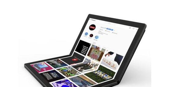 Lenovo dünyanın birinci katlanabilir dizüstü konseptini duyurdu
